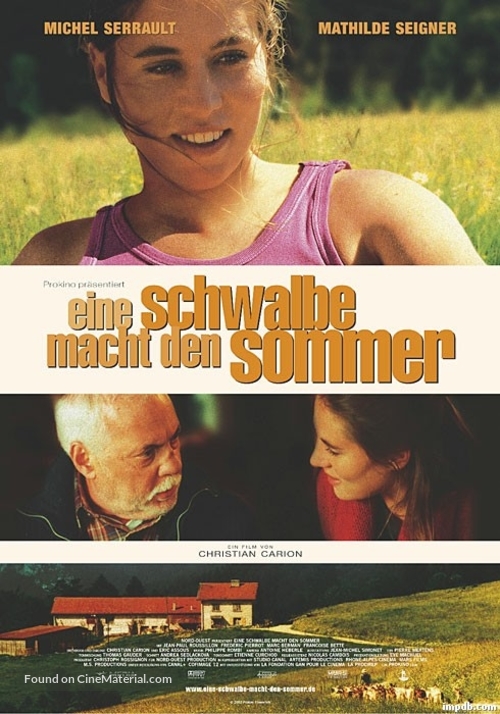 Une hirondelle a fait le printemps - German Movie Poster