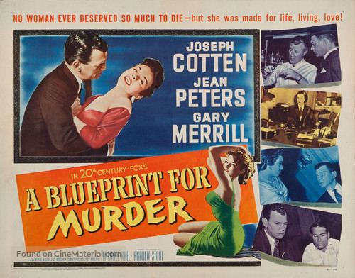 A Blueprint for Murder - Movie Poster