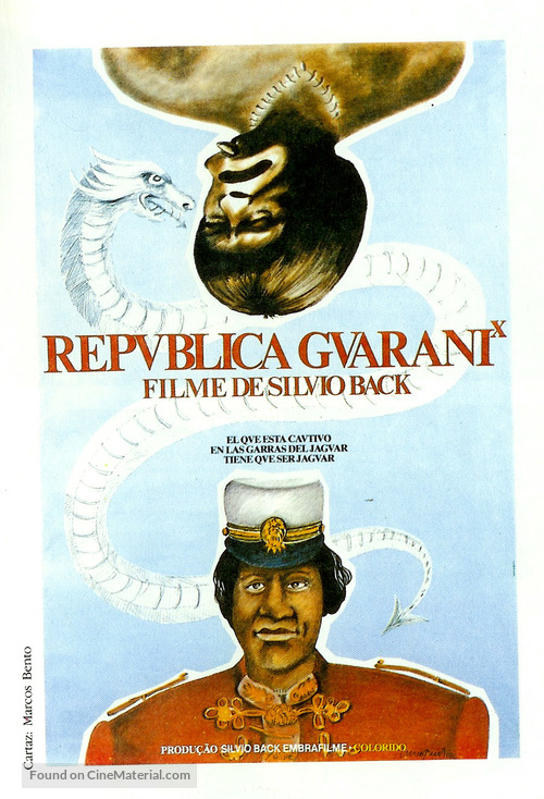 Rep&uacute;blica Guarani - Brazilian Movie Poster