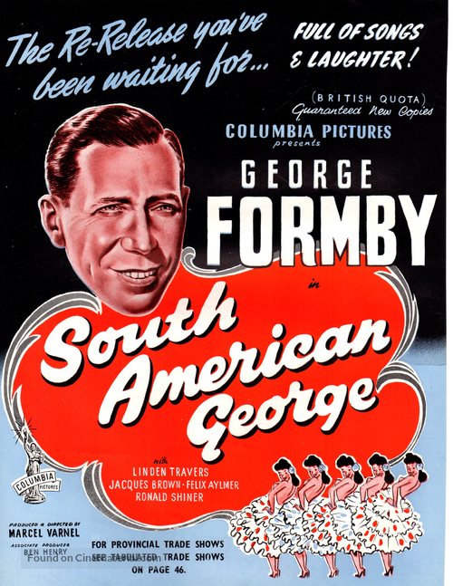 South American George - British Movie Poster