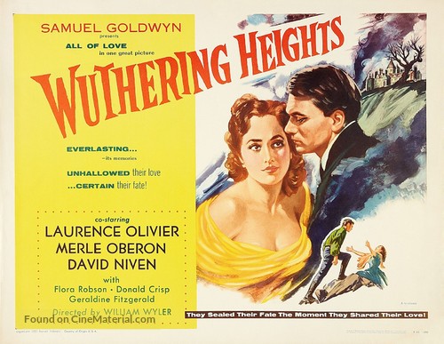 Wuthering Heights - Re-release movie poster