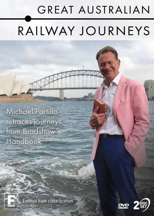 &quot;Great Australian Railway Journeys&quot; - Australian DVD movie cover