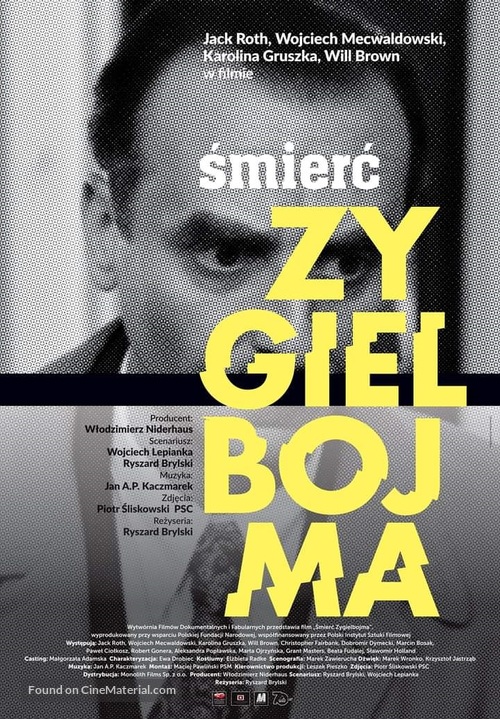 Smierc Zygielbojma 2021 Polish Movie Poster 7806