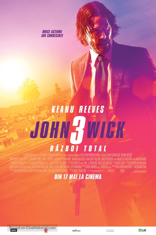 John Wick: Chapter 3 - Parabellum - Romanian Movie Poster