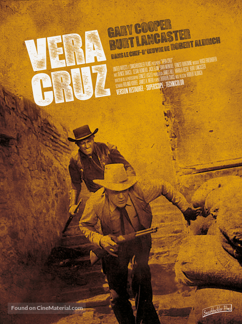 Vera Cruz - French Re-release movie poster