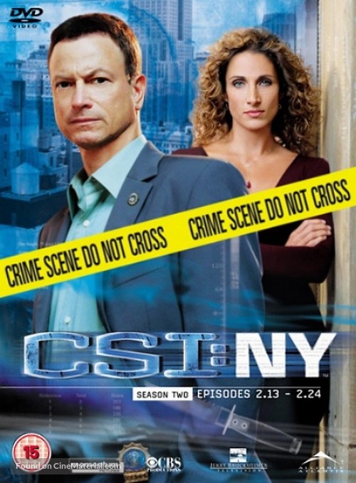 &quot;CSI: NY&quot; - British DVD movie cover