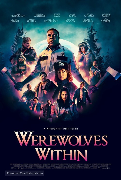 Werewolves Within - Danish Movie Poster