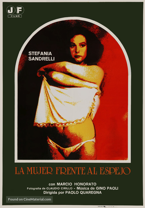 Una donna allo specchio - Spanish Movie Poster