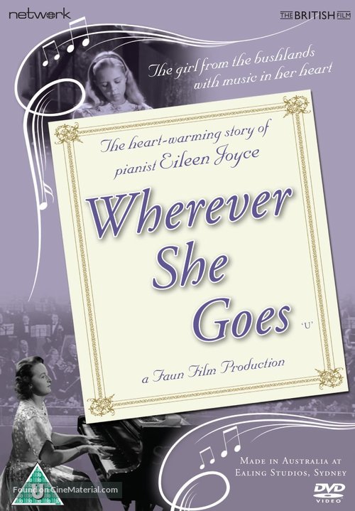 Wherever She Goes - British DVD movie cover