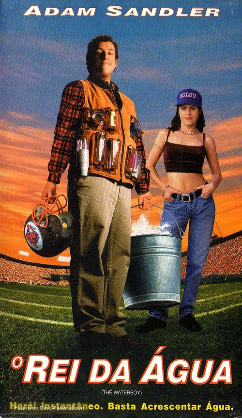 The Waterboy - Brazilian DVD movie cover