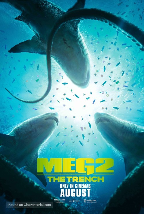 Meg 2: The Trench - British Movie Poster