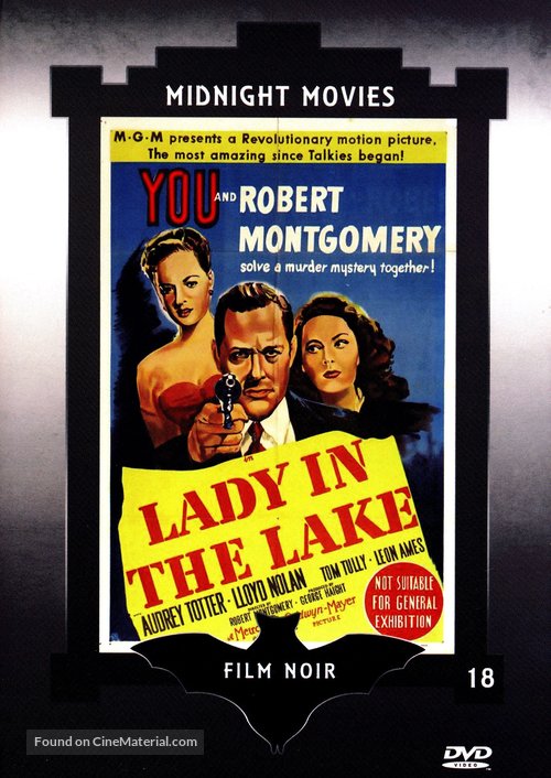 Lady in the Lake - German DVD movie cover