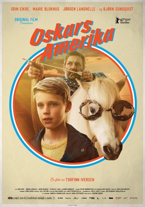 Oskars Amerika - Norwegian Movie Poster