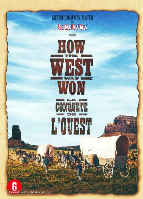 How the West Was Won - Dutch Movie Cover