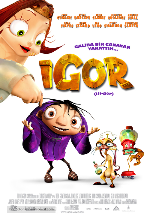 Igor - Turkish Movie Poster