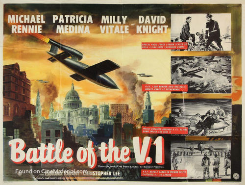 Battle of the V-1 - British Movie Poster