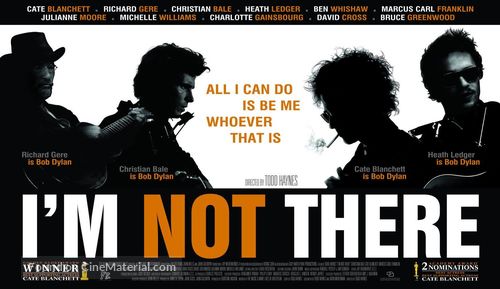 I&#039;m Not There - British Movie Poster