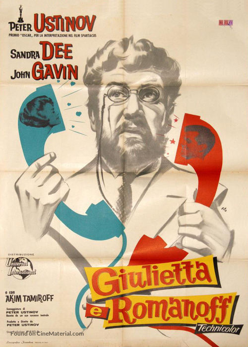 Romanoff and Juliet - Italian Movie Poster