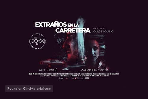 Extra&ntilde;os en la carretera - Spanish Movie Poster