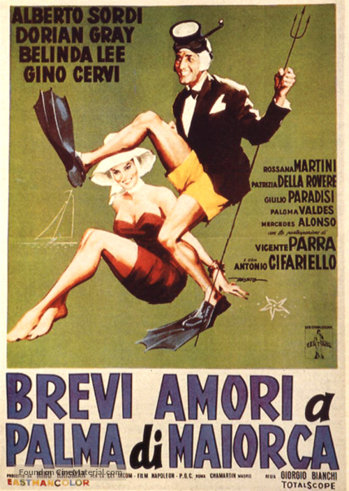 Brevi amori a Palma di Majorca - Italian Movie Poster
