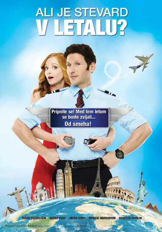 Larry Gaye Renegade Male Flight Attendant 2015 Slovenian Movie Poster