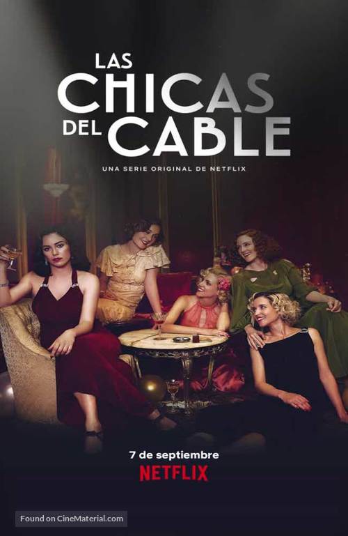 &quot;Las chicas del cable&quot; - Spanish Movie Poster