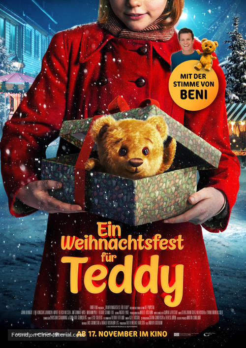 Teddybj&oslash;rnens jul - German Movie Poster