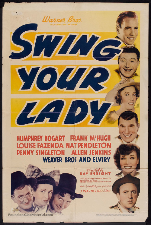 Swing Your Lady - Movie Poster