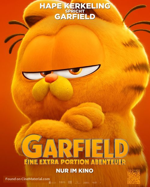 The Garfield Movie - German Movie Poster