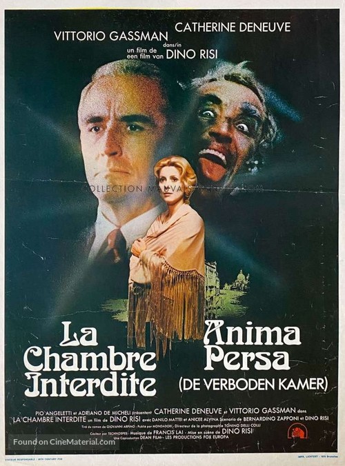 Anima persa - Belgian Movie Poster