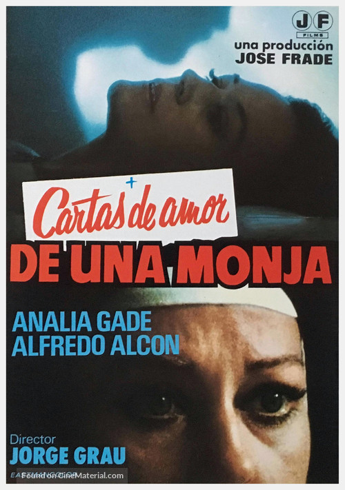 Cartas de amor de una monja - Spanish Movie Poster