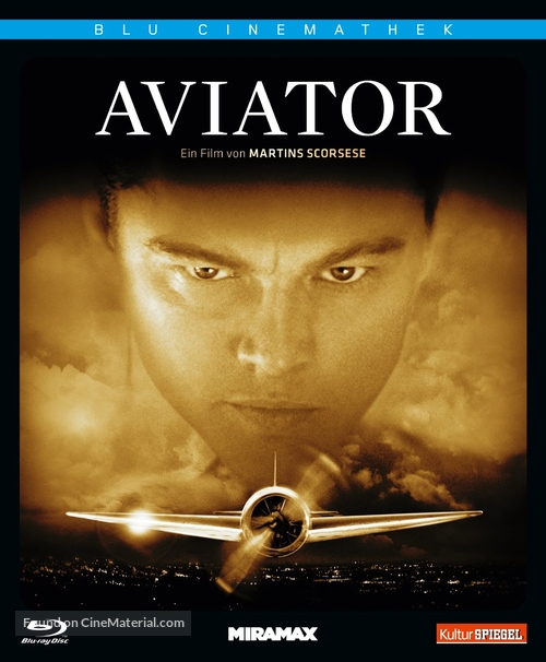 The Aviator - German Blu-Ray movie cover