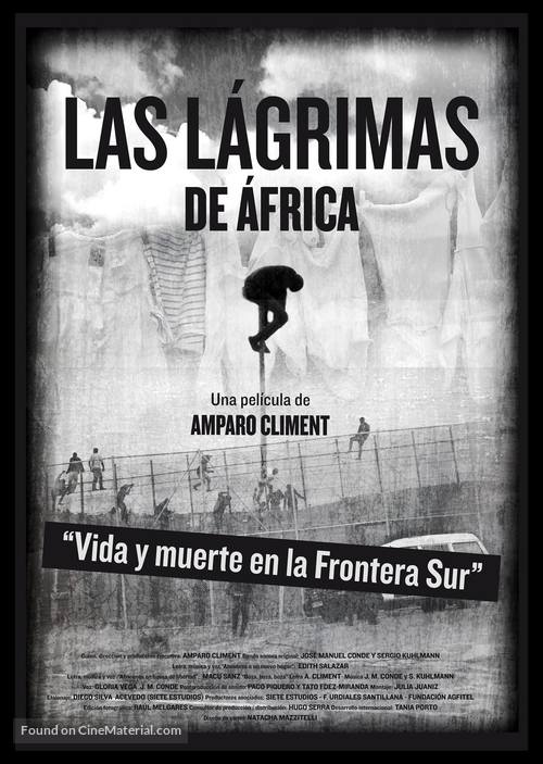 Las L&aacute;grimas de &Aacute;frica - Spanish Movie Poster