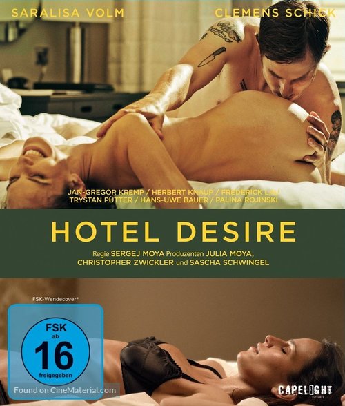 Hotel Desire - German Blu-Ray movie cover