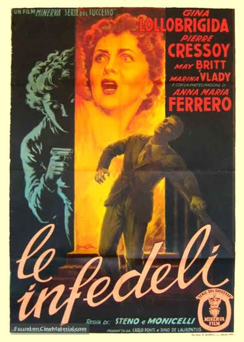 Le infedeli - Italian Movie Poster