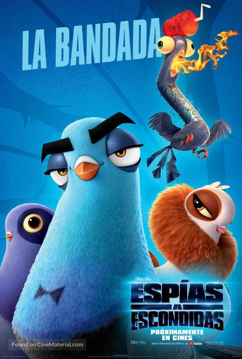 Spies in Disguise - Argentinian Movie Poster