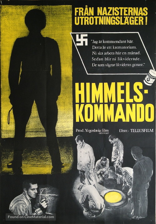 Nebeski odred - Swedish Movie Poster