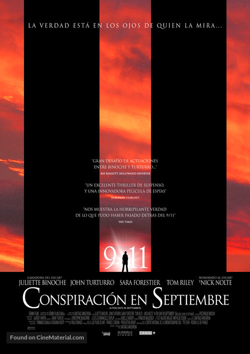 Quelques jours en septembre - Mexican Movie Poster
