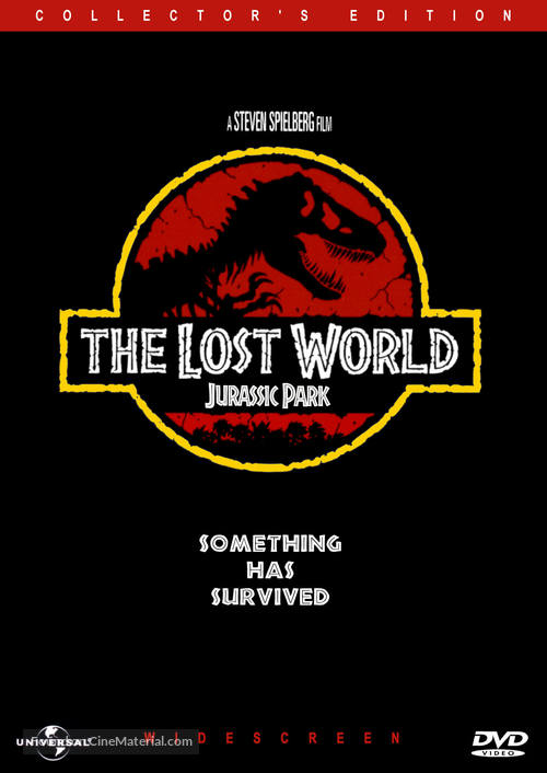 The Lost World: Jurassic Park - DVD movie cover