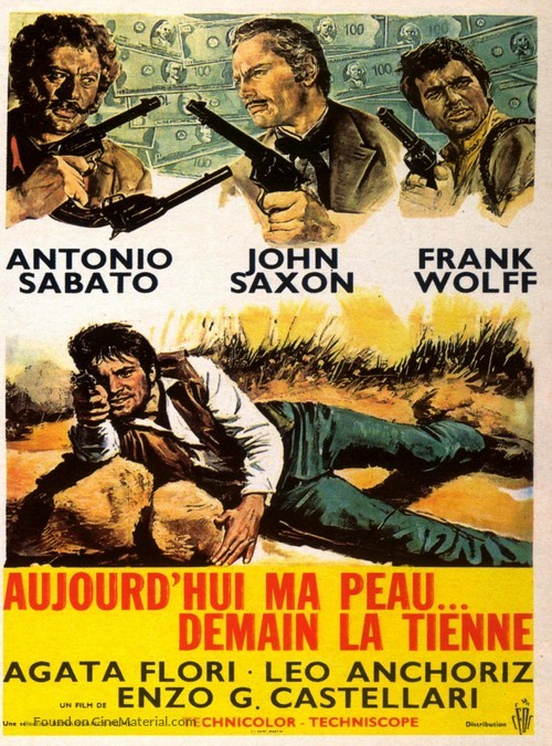 I tre che sconvolsero il West - vado, vedo e sparo - French Movie Poster