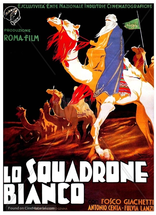 Lo squadrone bianco - Italian Movie Poster