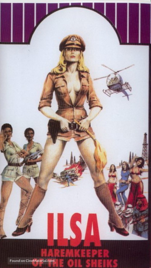 Ilsa, Harem Keeper of the Oil Sheiks - Dutch VHS movie cover