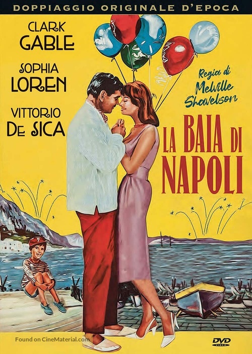 It Started in Naples - Italian DVD movie cover