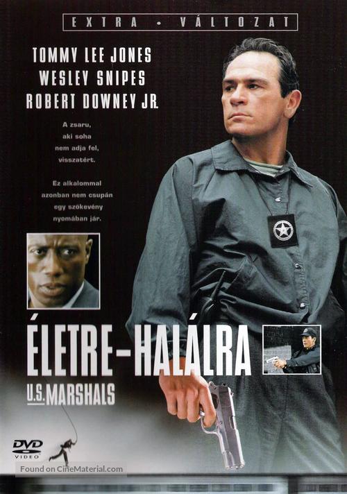 U.S. Marshals - Hungarian DVD movie cover