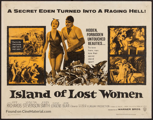 Island of Lost Women - Movie Poster