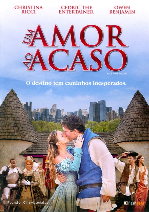 All's Faire in Love - Brazilian DVD movie cover