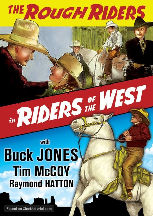 Riders of the West - DVD movie cover
