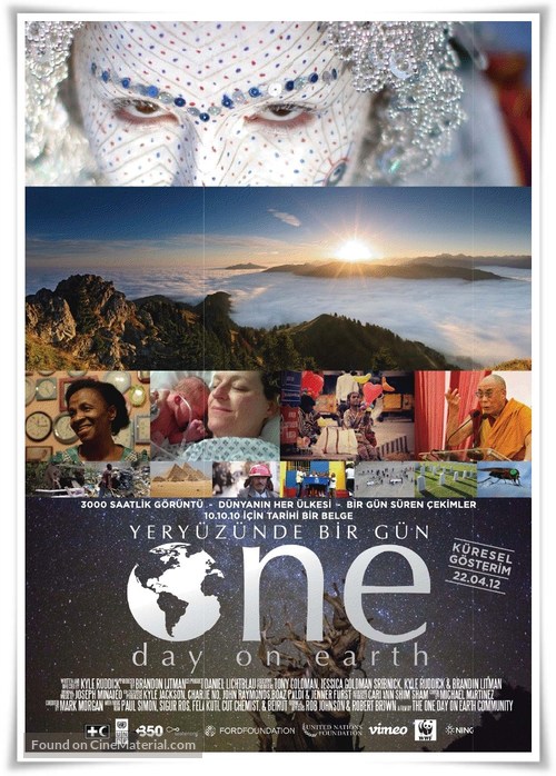 One Day on Earth - Turkish Movie Poster