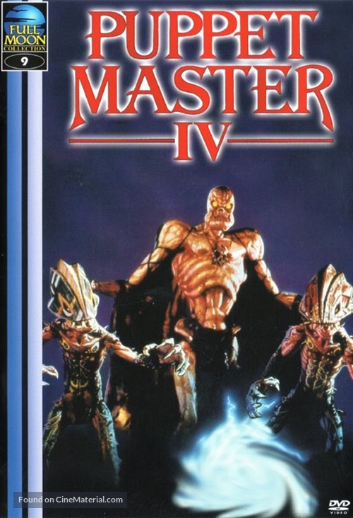 Puppet Master 4 - German DVD movie cover