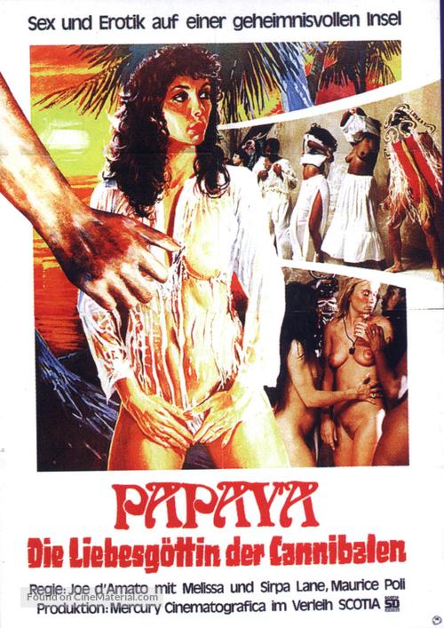 Papaya dei Caraibi - German Movie Poster